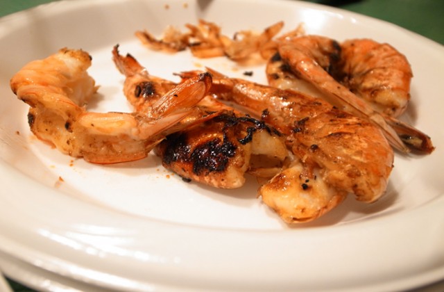 Homemade Grilled Shrimp