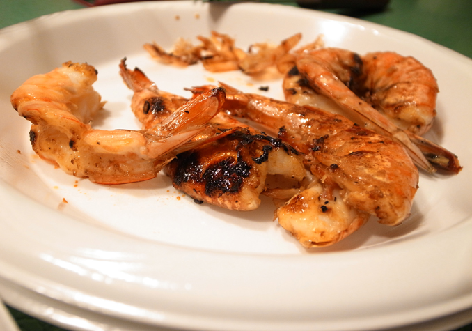 Homemade Grilled Shrimp
