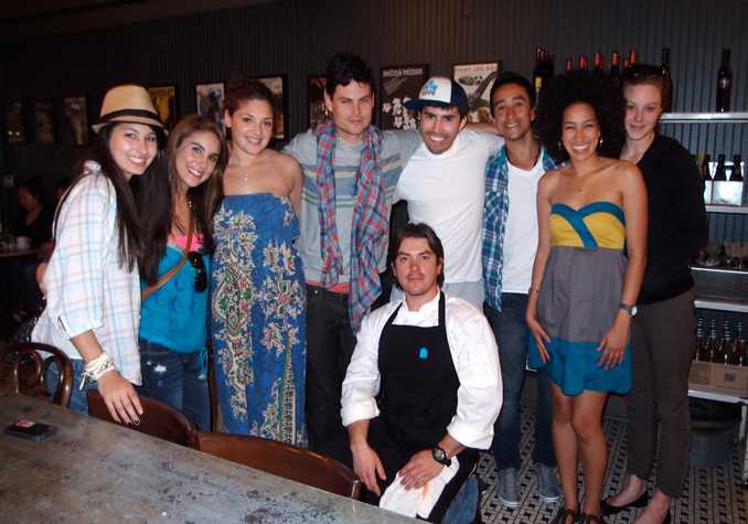 Dinner with Friends and Chef Dubois at Potato Chips