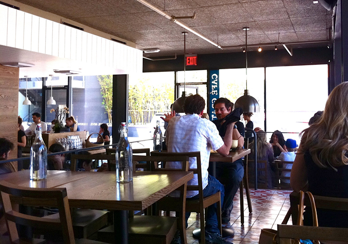Cafe Gratitude Inside - Backyard Bite