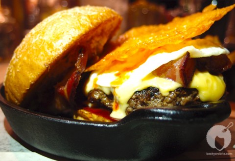 Plan Check Bar's Chef's Favorite Burger