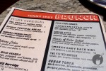 Brunch menu @ Sunny Spot
