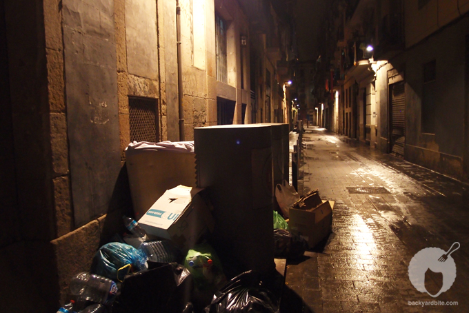 El Raval can be a bit Shady at night. Bring your mace kit!