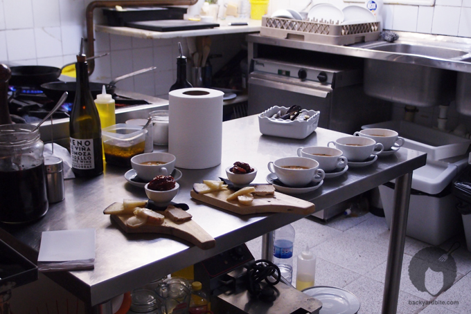 The magical kitchen at Lo de Flor.
