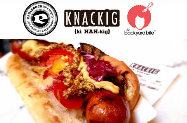 Knackig + Eagle Rock Brew + Backyard Bite Event