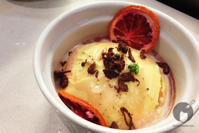 Laphroaig & Saffron Ice Cream